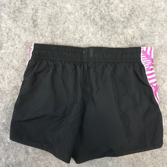 Nike Shorts Womens S Black Pink Running Drawstring 3" Lined Active Workout - Picture 10 of 12